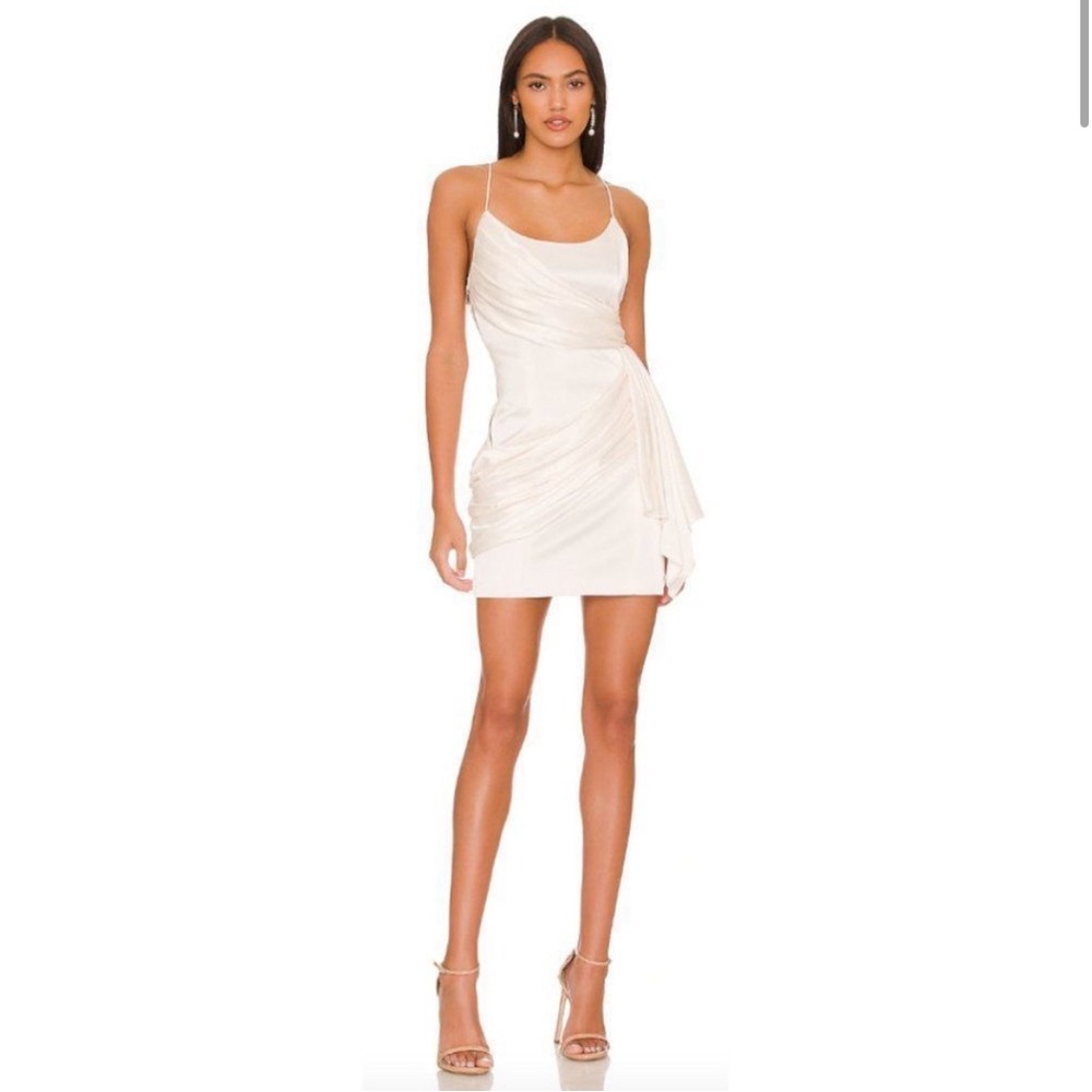 NWT Alice & Olivia Svetlana Cami Dress in Off White - Size 4